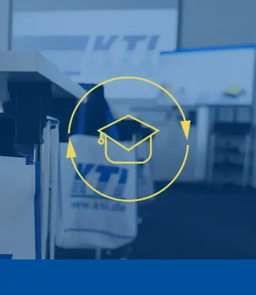 Nahaufnahme des Schulungsraums - KTI Distribution GmbH
