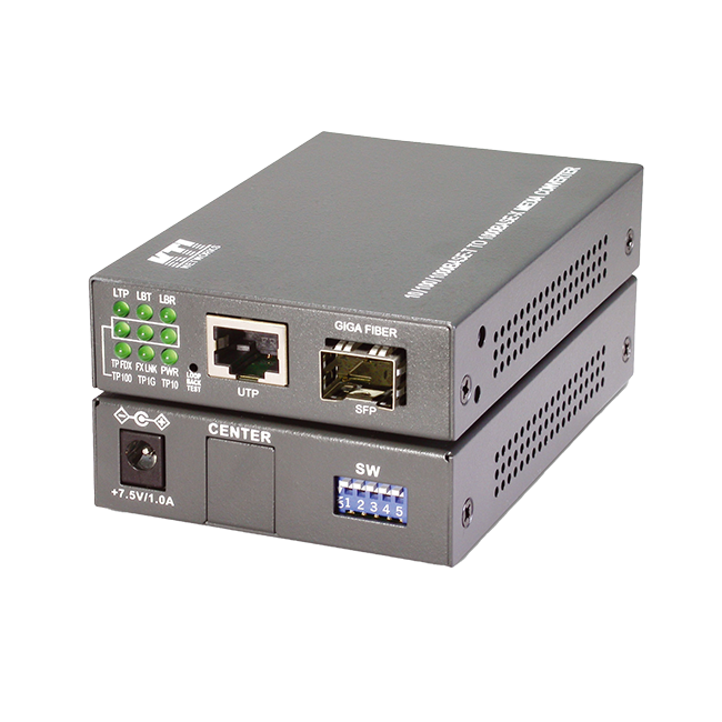 KGC-310M, Kupfer-Glasfaser-Konverter für Gigabit Ethernet