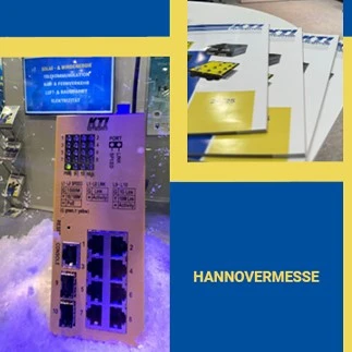 Collage von Eindrücken der Hannover Messe 2024