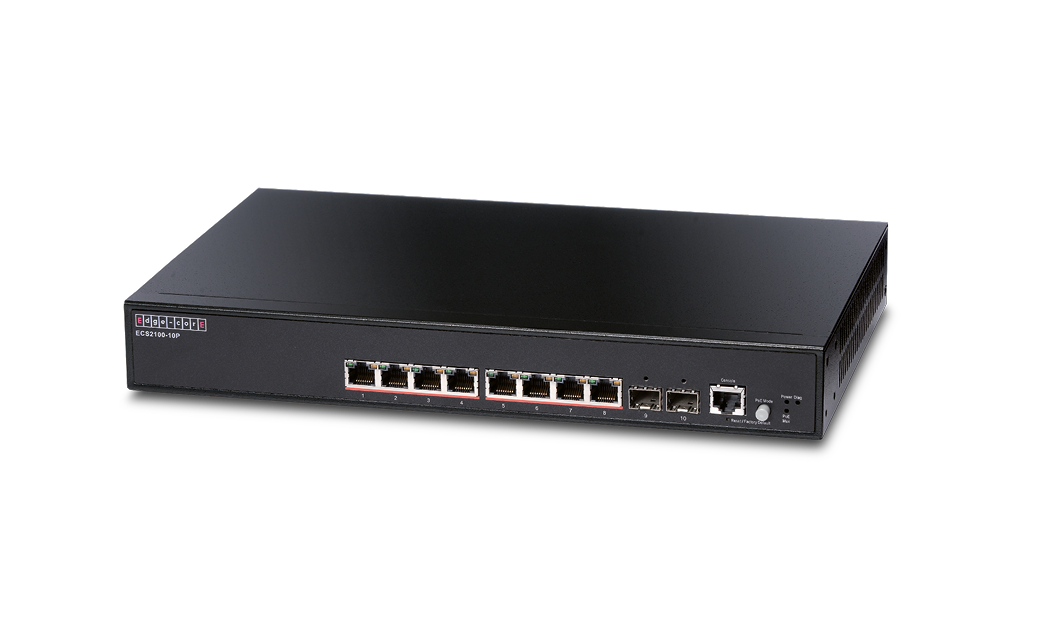 Image of an ECS-2100-10P switch