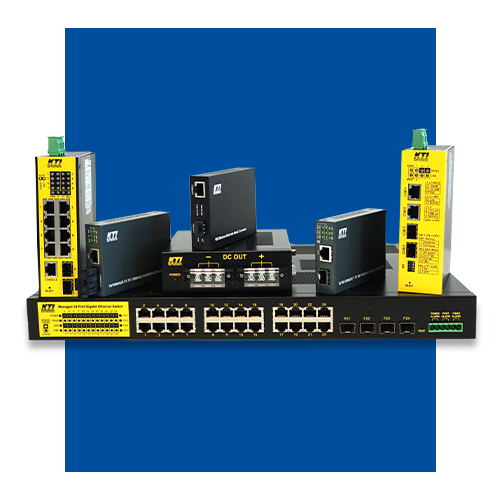 KTI Networks - Medienkonverter, Switches, Industrial Ethernet und SFPs
