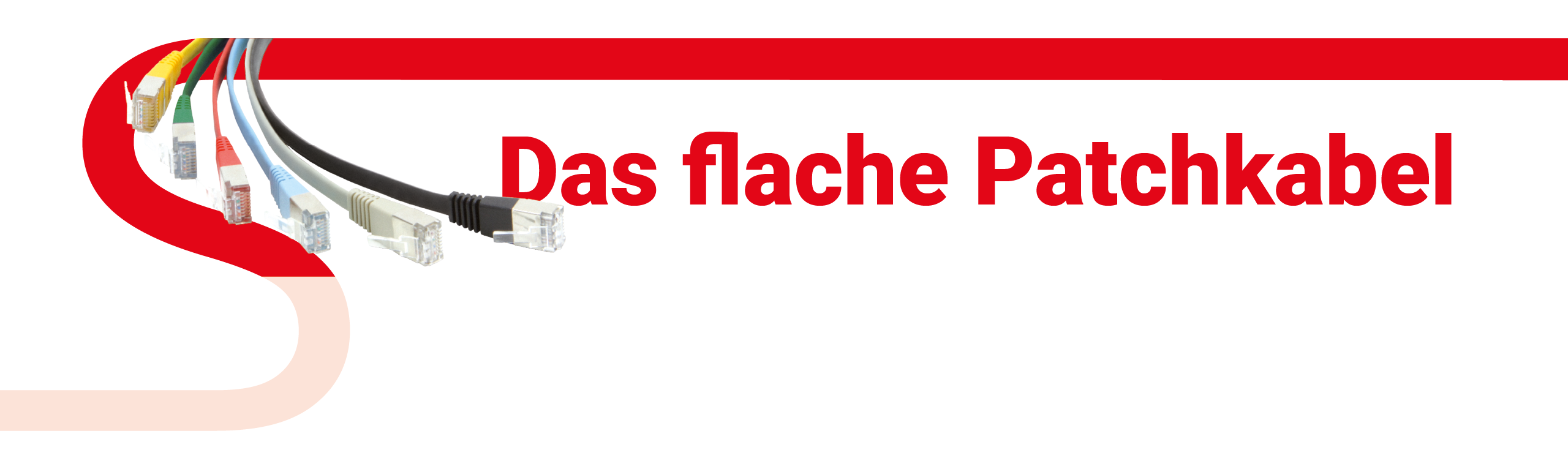 SlimWire - Das flache Patchkabel von KTI