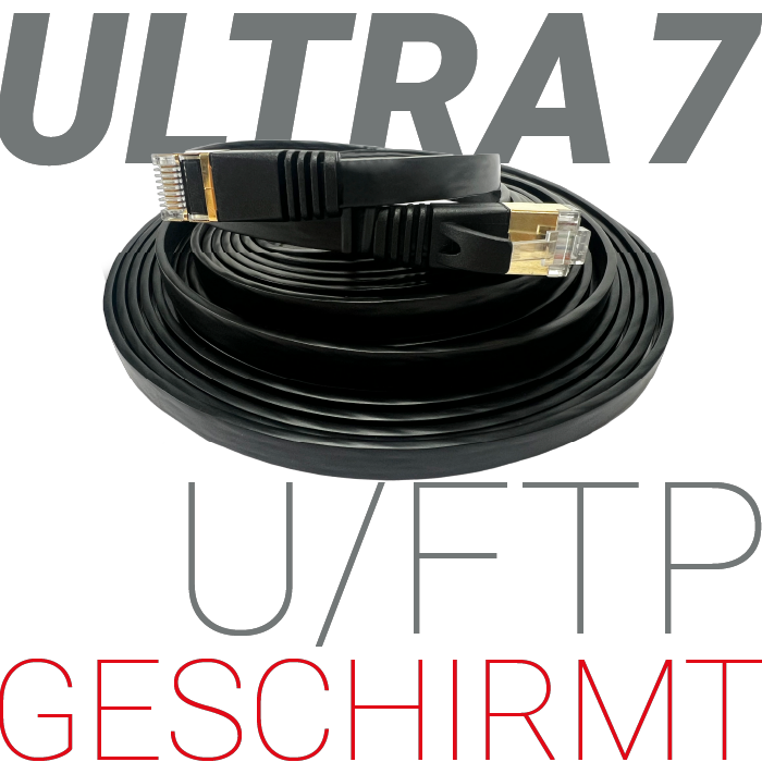 Ab jetzt Verfügbar - CAT7 STP SlimWire
