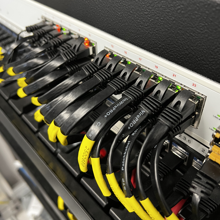 SlimWire - Im Serverschrank