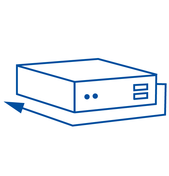 Graphic of old devices - Altgeräte