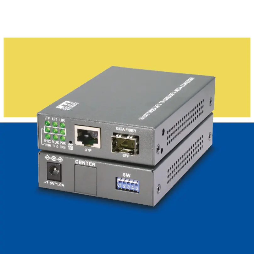 KGC-310M, Kupfer-Glasfaser-Konverter für Gigabit Ethernet
