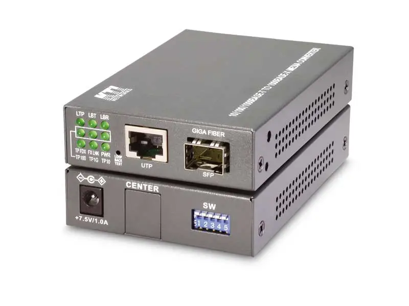 KGC-310M, Copper-Fiber Converter for Gigabit Ethernet
